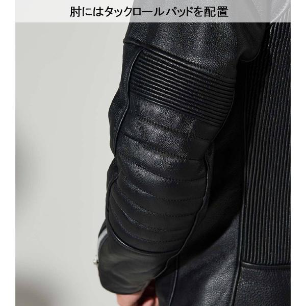 カドヤ（KADOYA） K'S LEATHER REP No.1644-0 セミダブルハイネック
