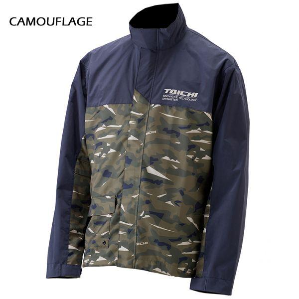 RS TAICHI 迷彩柄ジャケット 防風・防水 TAICHI RSタイチ アールエスタイチ RSR048 DRYMASTER RAIN SUITS