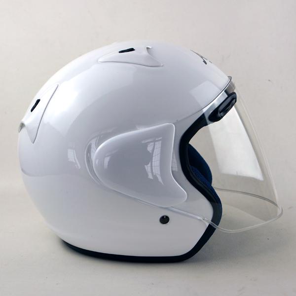 Arai ジェットヘルメット SZ-LIGHT 白 ジュニア用 51-53cm アライヘルメット（ARAI HELMET） Arai アライ SZ-LIGHT ジュニア