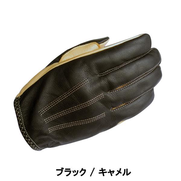 谷尾商会 TANIO T`s RIDERS GEAR TSG-01シリーズ レザーグローブ 牛革