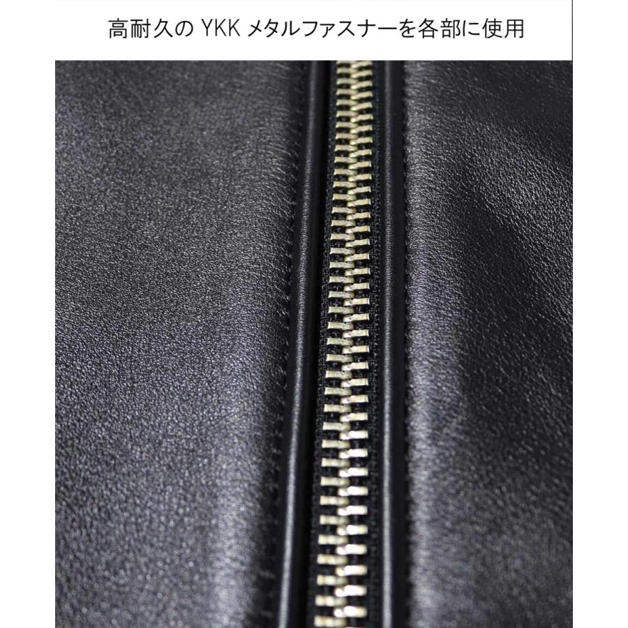 カドヤ（KADOYA） 襟付きシングルライダース VNS-4 3Lサイズ No.1531