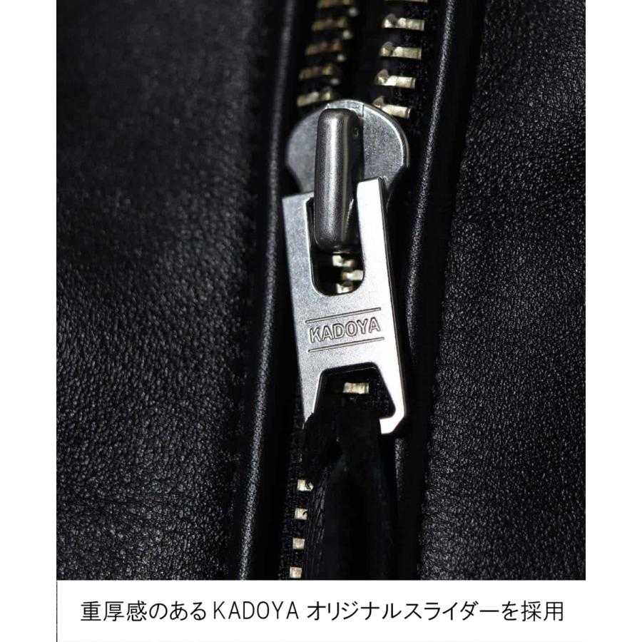 カドヤ KADOYA カドヤ 襟付きシングルライダース VNS-4 No.1531 カドヤ KADOYA カドヤ 襟付きシングルライダース VNS-4 No.1531