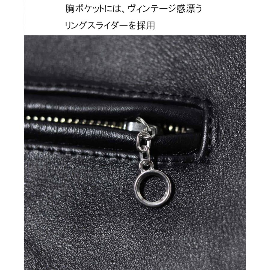 カドヤ KADOYA カドヤ 襟付きシングルライダース VNS-4 No.1531 カドヤ KADOYA カドヤ 襟付きシングルライダース VNS-4 No.1531