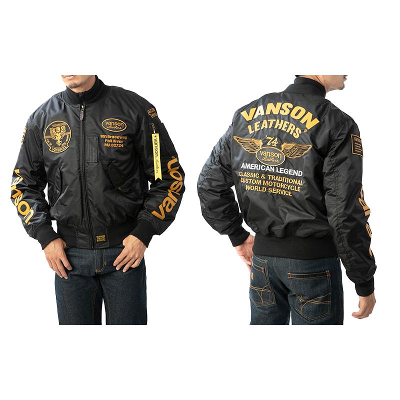 Vanson バンソン 2021-22秋・冬新商品 VS21103W MA-1 JACKET