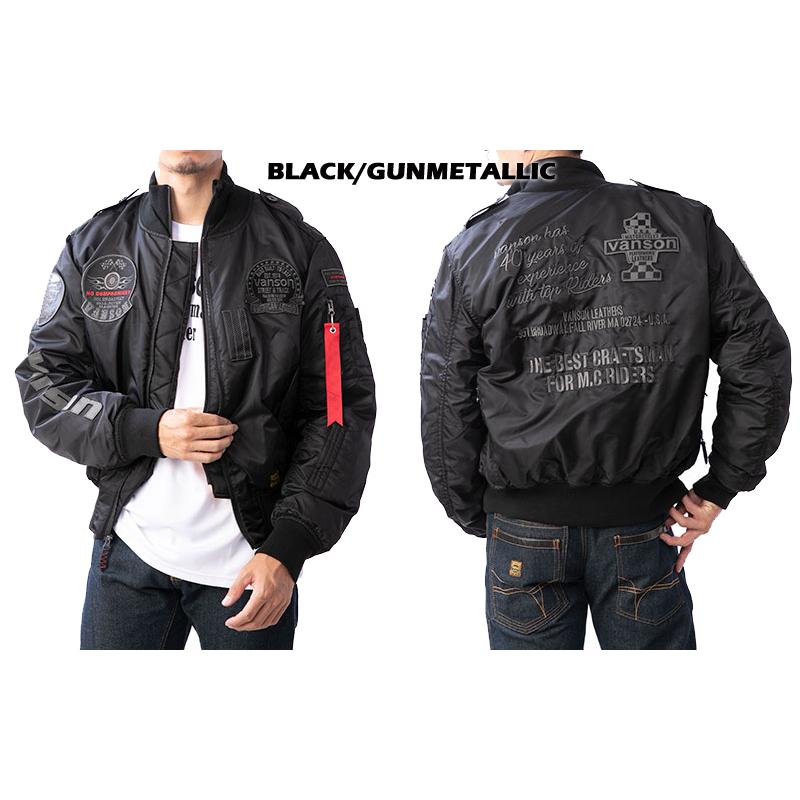 Vanson バンソン 2021-22秋・冬新商品 VS21104W MA-1 JACKET