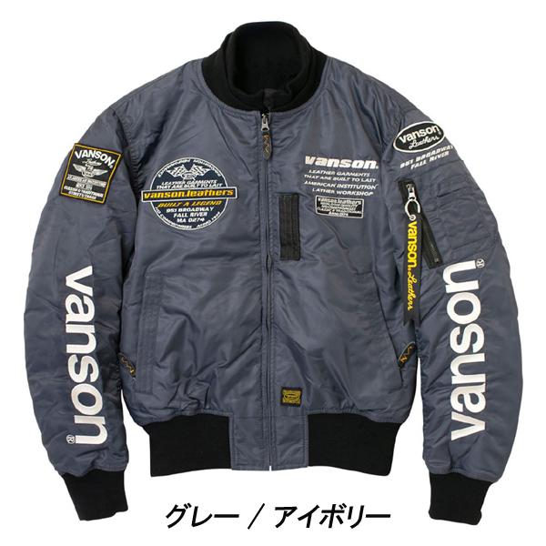 VANSON（バンソン） 2025・26秋・冬新商品 VS25108W MA-1ジャケット