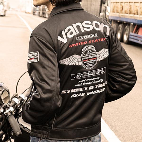 VANSON（バンソン） 2026春・夏新商品 VS26103S メッシュスウィング