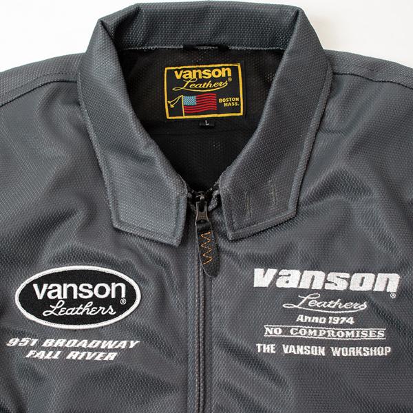 VANSON（バンソン） 2026春・夏新商品 VS26103S メッシュスウィング