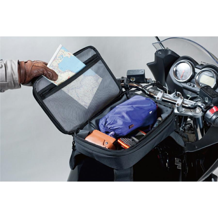 新品未使用　moto　FIZZ　マグネット式タンクバッグ　ブラック MFK-178 容量9-17ℓ TANAX MOTO FIZZ スマートタンクバッグL MFK-178 : Parts Online