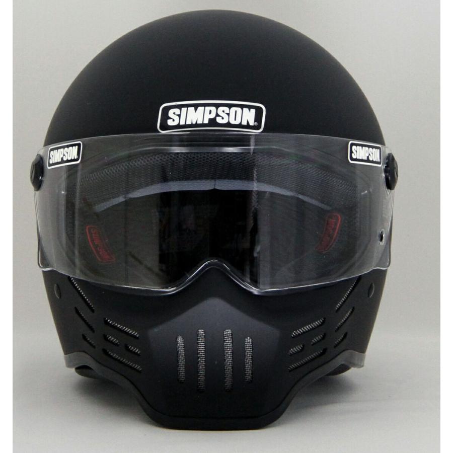 SIMPSON（シンプソン） バイク用 フルフェイスヘルメット M30 マット