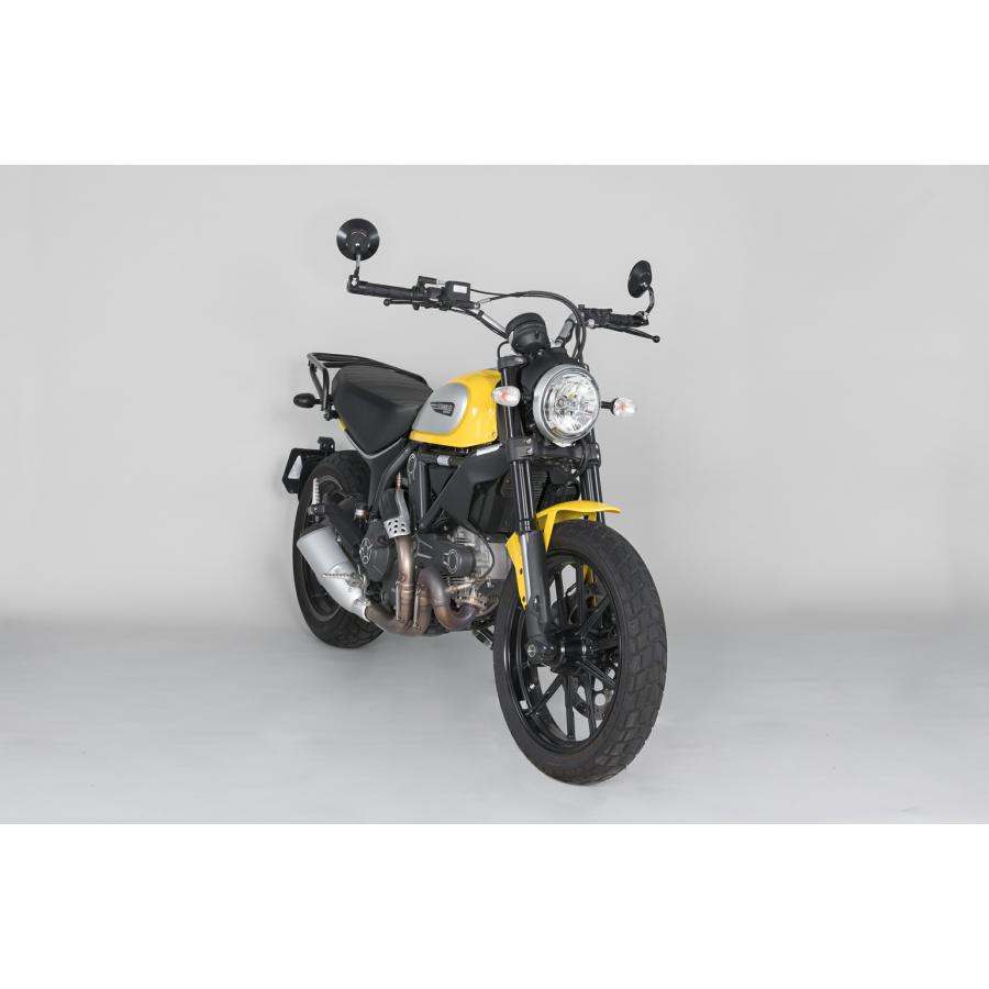 バイク タナックスバーエンドミラー ブラック TANAX 5日クーポン配布 タナックス バイクバーエンドミラー