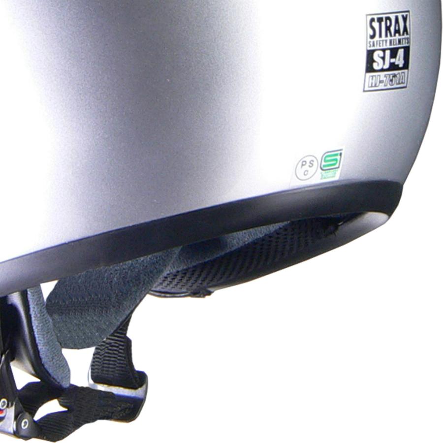 リード工業 (LEAD) バイク用 ジェットヘルメット STRAX SJ-4 ブラック BIGサイズ (63-64cm未満)｜moto-zoa2｜11
