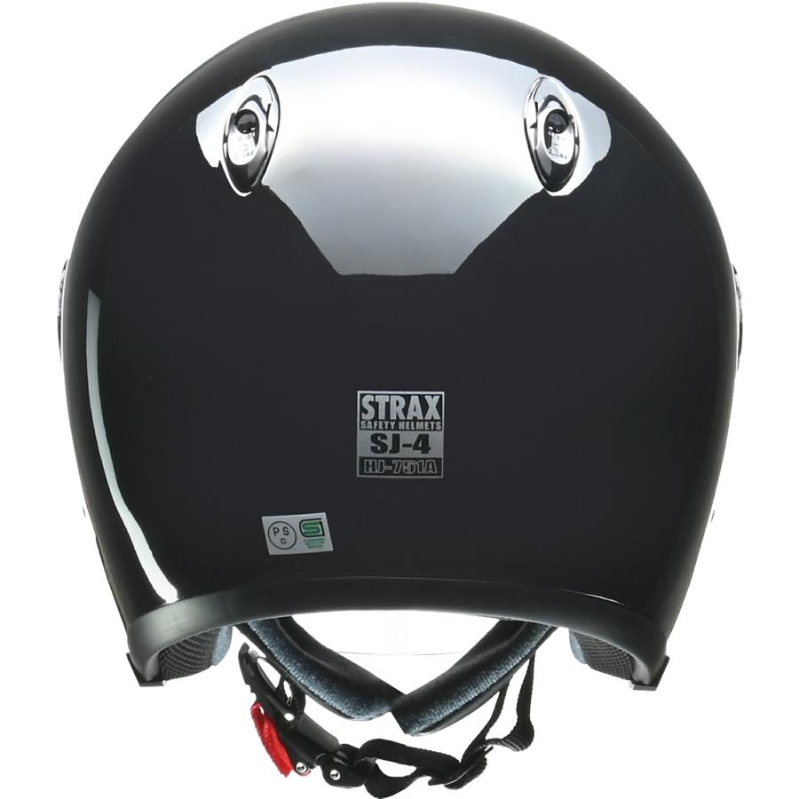 リード工業 (LEAD) バイク用 ジェットヘルメット STRAX SJ-4 ブラック BIGサイズ (63-64cm未満)｜moto-zoa2｜05