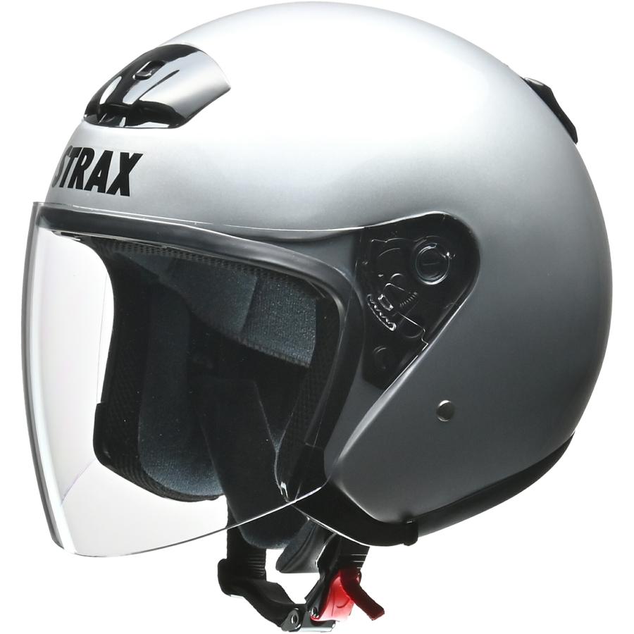 リード工業 LEAD バイク用 ジェット ヘルメット STRAX SJ-4 シルバー