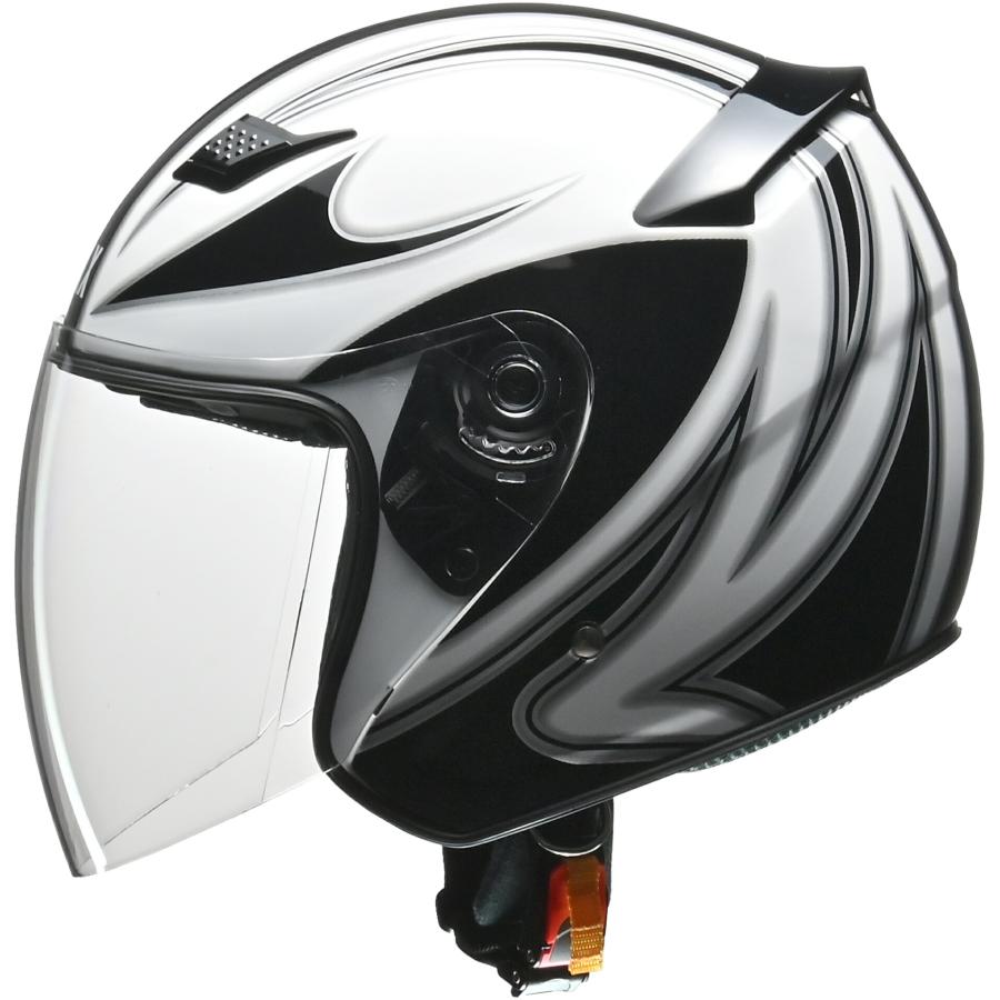 リード工業 LEAD バイク用 ジェット ヘルメット STRAX SJ-9 ホワイト 
