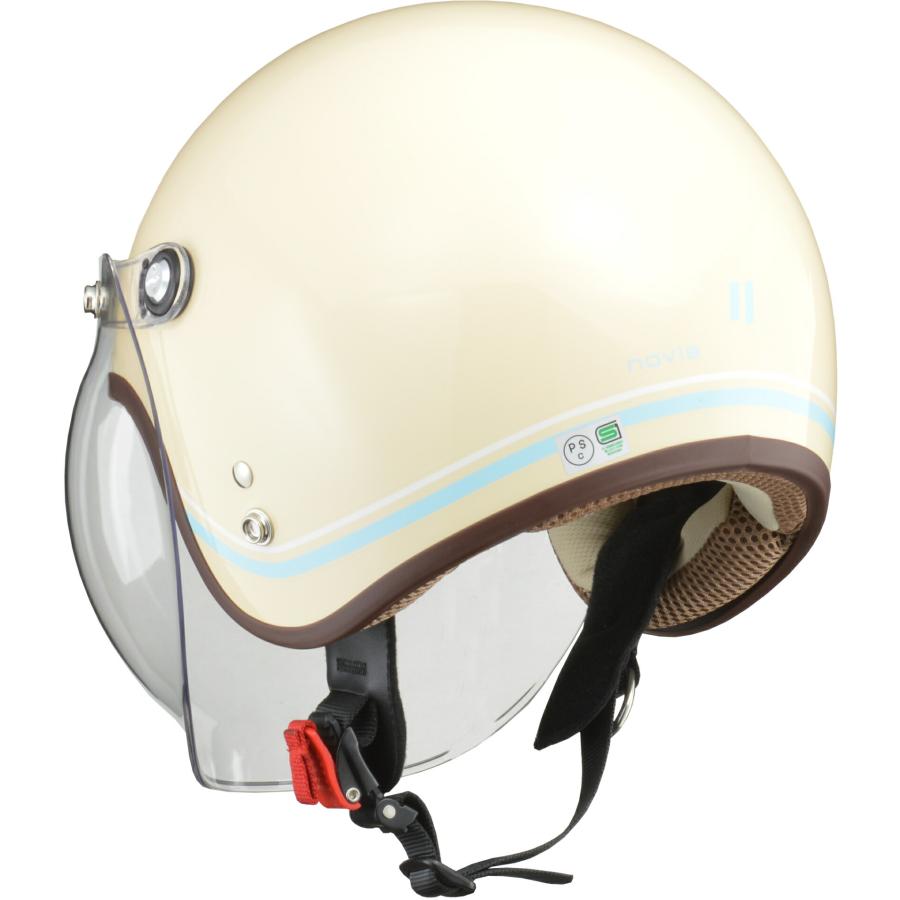 リード工業 LEAD バイク用 ジェット ヘルメット NOVIA (ノービア