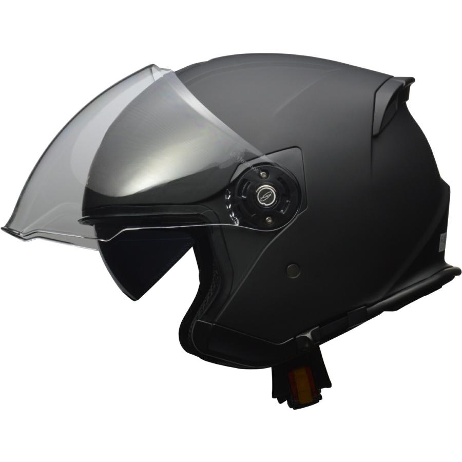 29日クーポン配布 リード工業 (LEAD) バイク用 インナーシールド付き ジェットヘルメット FLX マットブラック LLサイズ (61-62cm未満)｜moto-zoa2｜02