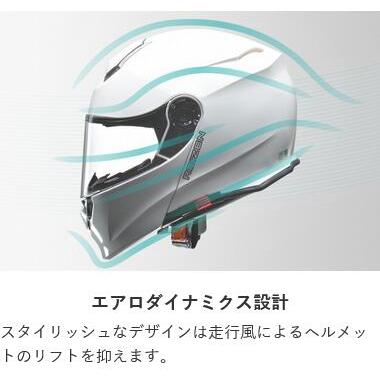 リード工業 LEAD バイク用 インナーシールド付き システム ヘルメット