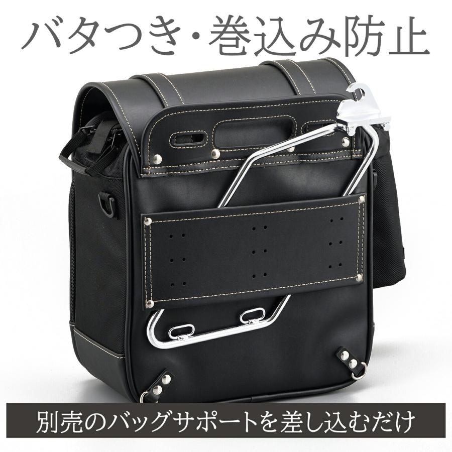 ✅商品一覧 デイトナ ヘンリービギンズ バイク用 サイドバッグ 13L ブラック