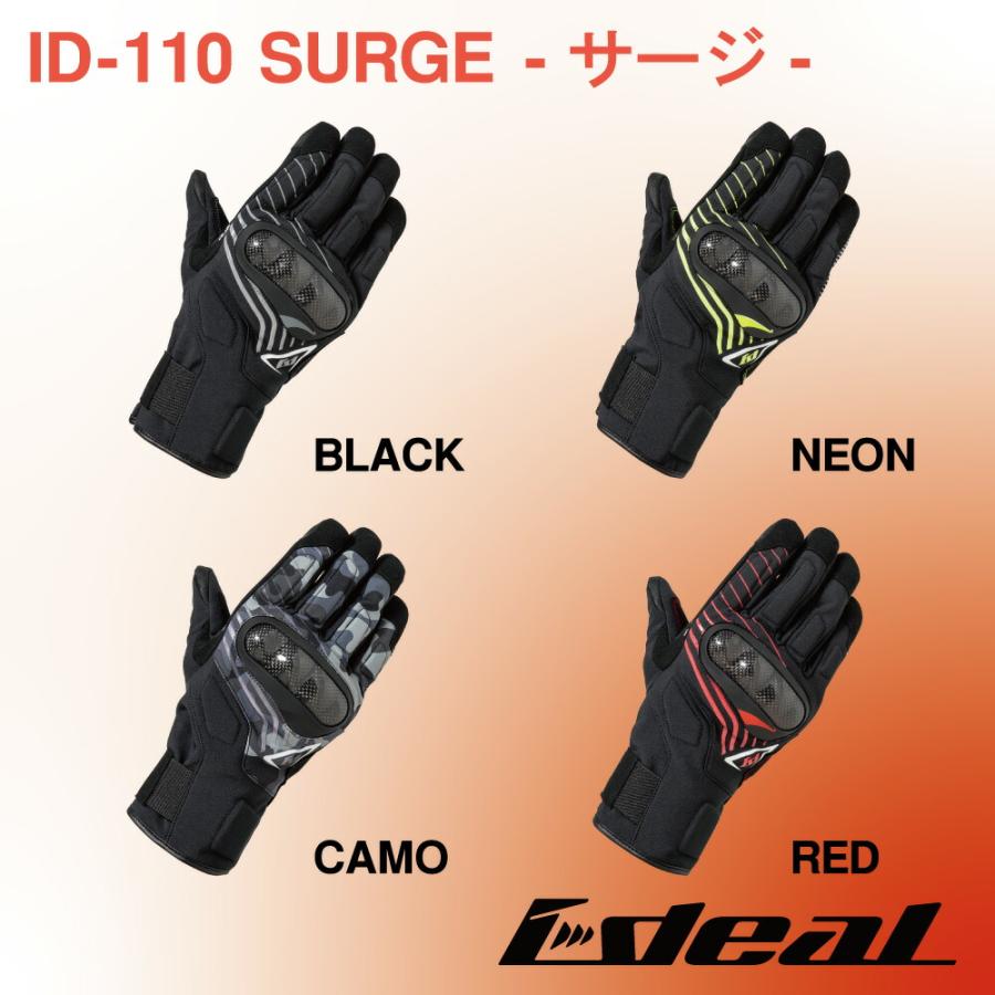 山城（YAMASHIRO） IDEAL アイディール バイクグローブ 秋冬モデル ID