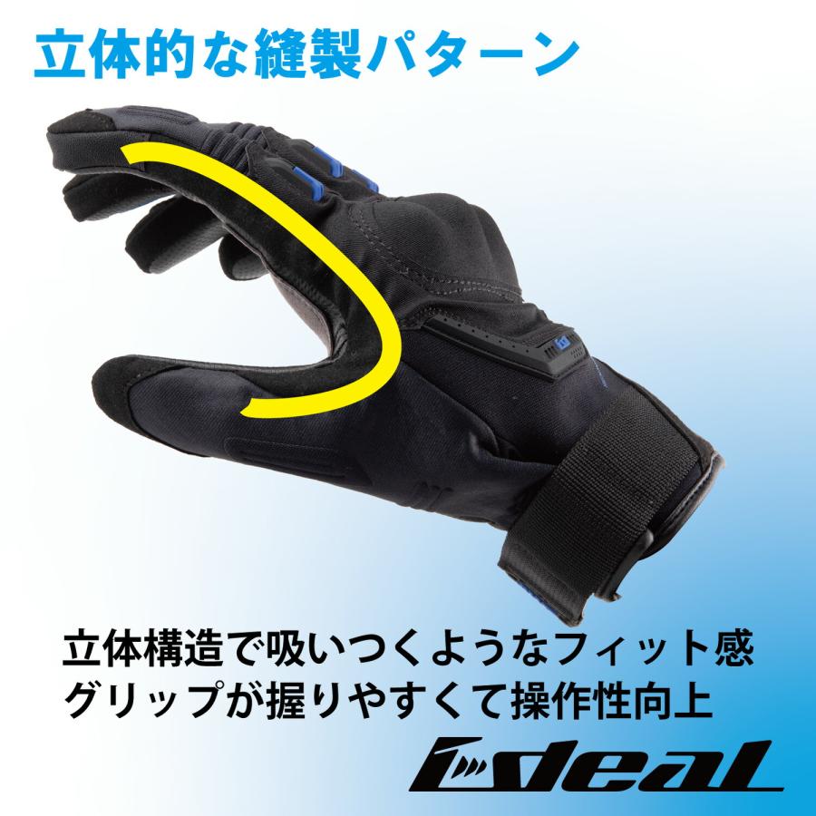 山城（YAMASHIRO） IDEAL アイディール バイクグローブ ID-016
