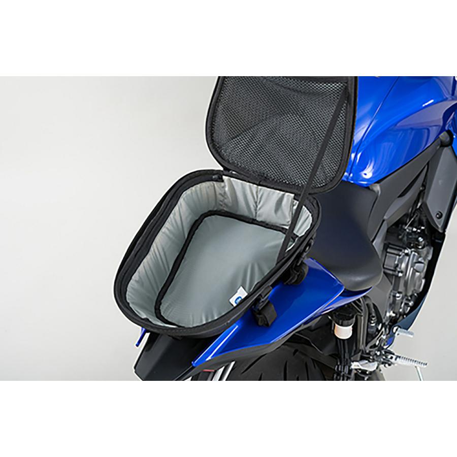 タナックス TANAX バイク用シートバッグ モトフィズ (MOTOFIZZ) ナローフィットシートバッグ M ブラック 6.0L MFK-289｜moto-zoa2｜05