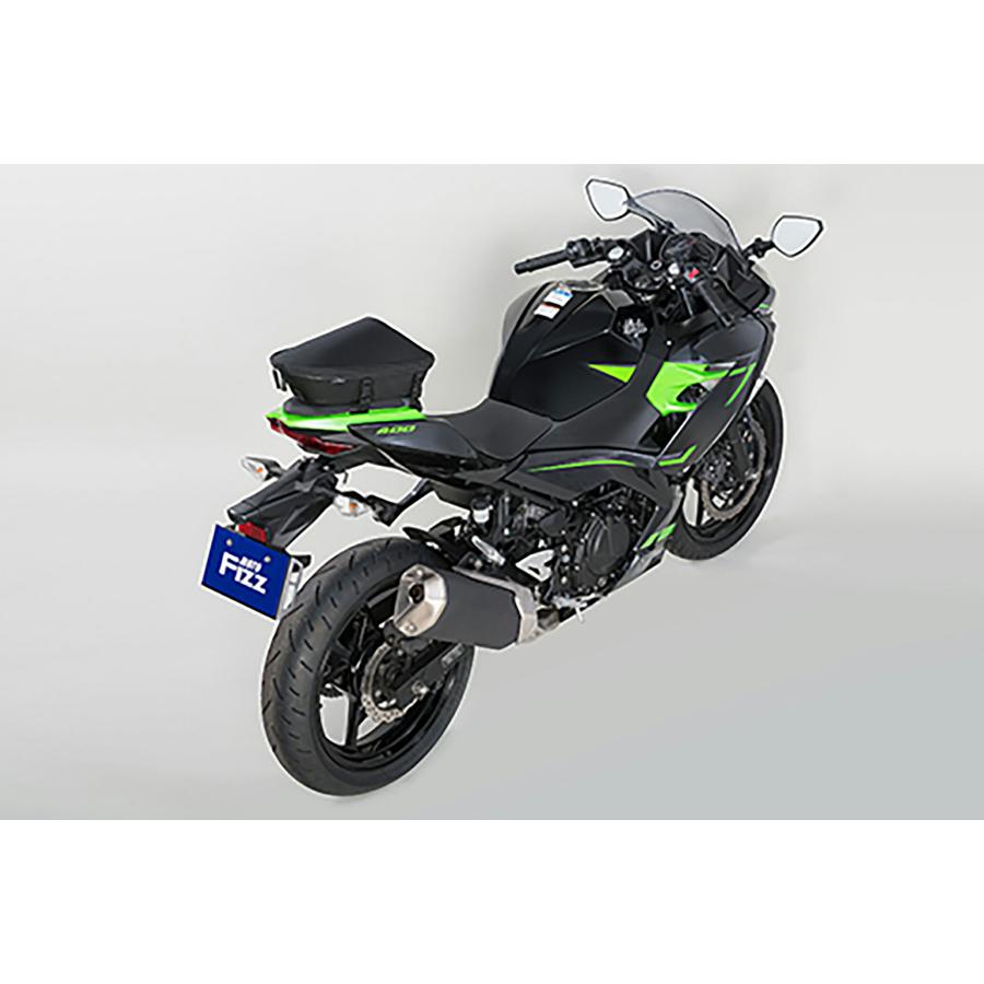 タナックス TANAX バイク用シートバッグ モトフィズ (MOTOFIZZ) ナローフィットシートバッグ M ブラック 6.0L MFK-289｜moto-zoa2｜07