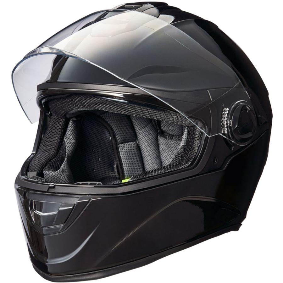 山城（YAMASHIRO） バイク用 インナーバイザー付き フルフェイス