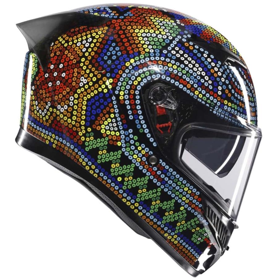 AGV K-3 SV ロッシレプリカ アジアン Sサイズ 55-56