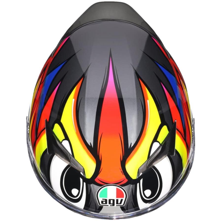 AGV k3 フルフェイスヘルメット レッドサメカラー