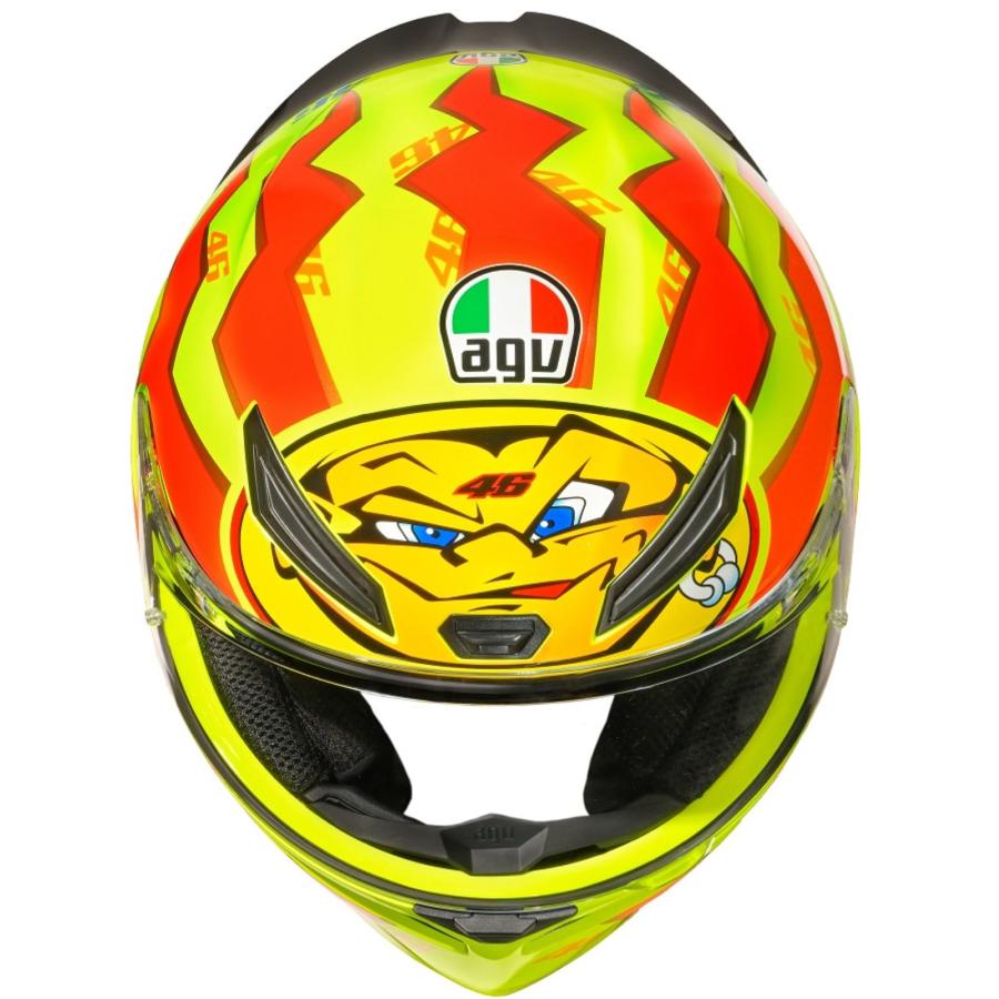 12日クーポンあり AGV(エージーブイ) バイクヘルメット フルフェイス K1 S ROSSI 2001 (ロッシ 2001) Lサイズ (59-60cm) 18394007032-L｜moto-zoa2｜07