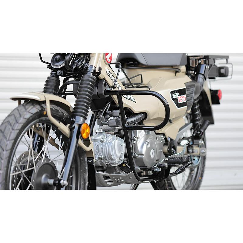 KIJIMA（キジマ） バイク用 エンジンガード ブラック CT125 ハンター 