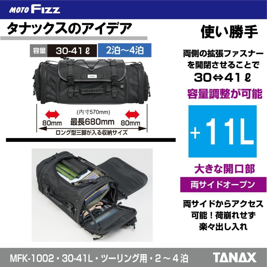 TANAX（タナックス） モトフィズ バイク用バッグ シートバッグ
