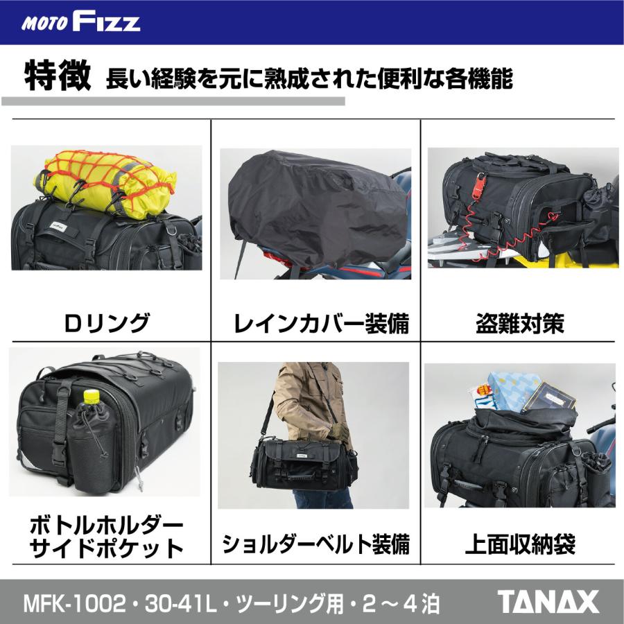 TANAX（タナックス） モトフィズ バイク用バッグ シートバッグ