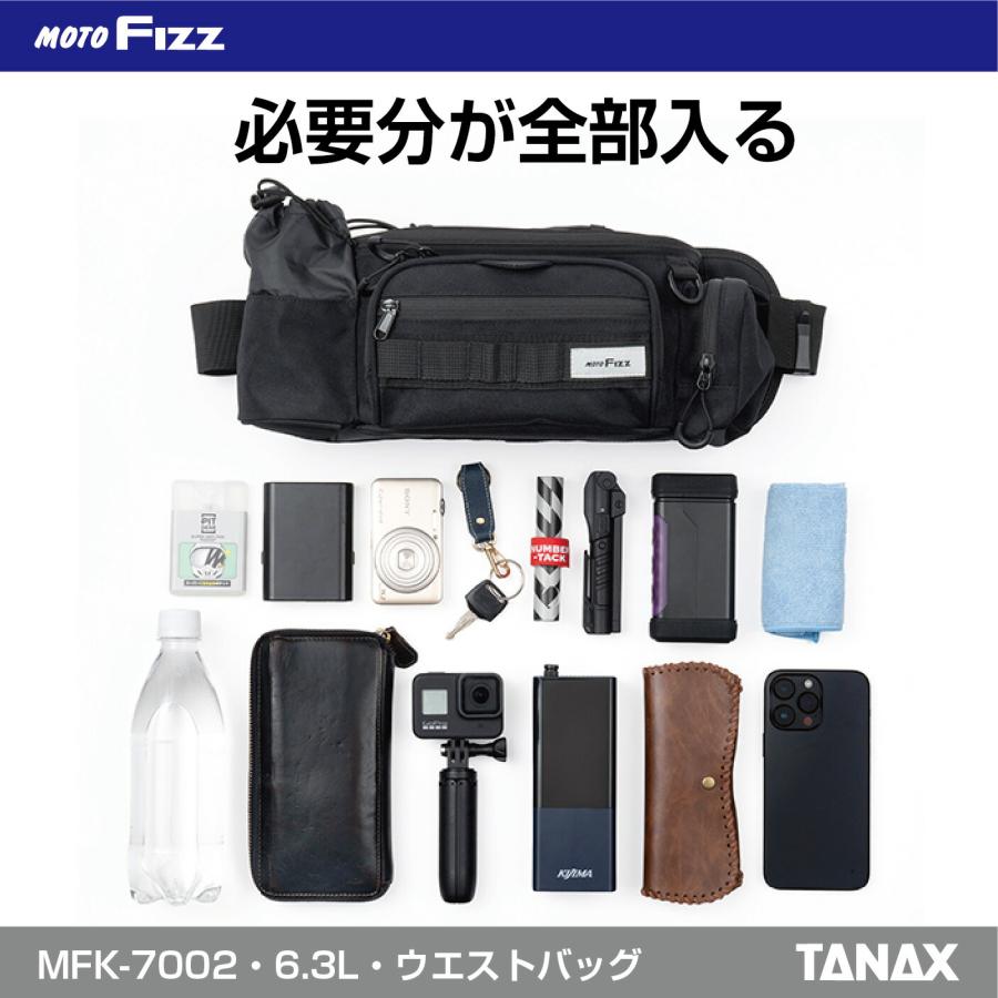 TANAX（タナックス） モトフィズ バイク用ウエストバッグ ライディング