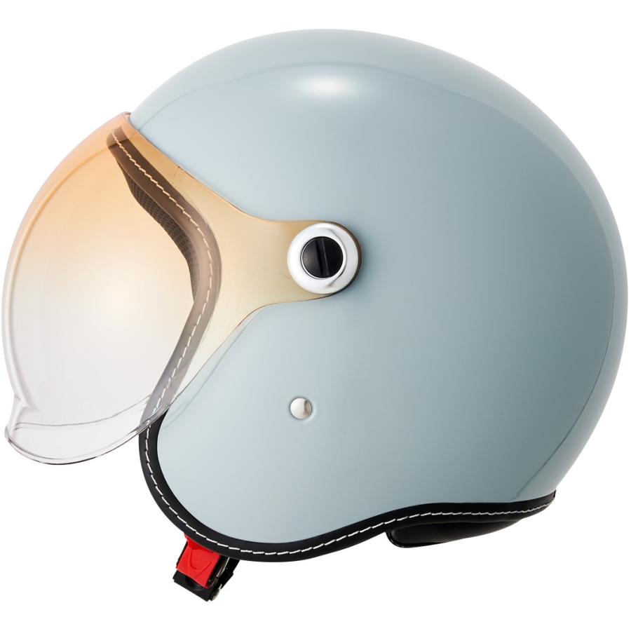 新品 バイク ジェットヘルメット バブルレンズ付き バイザー付き　Mサイズ マルシン Marushin バイク用 オープンフェイス スモール ジェット