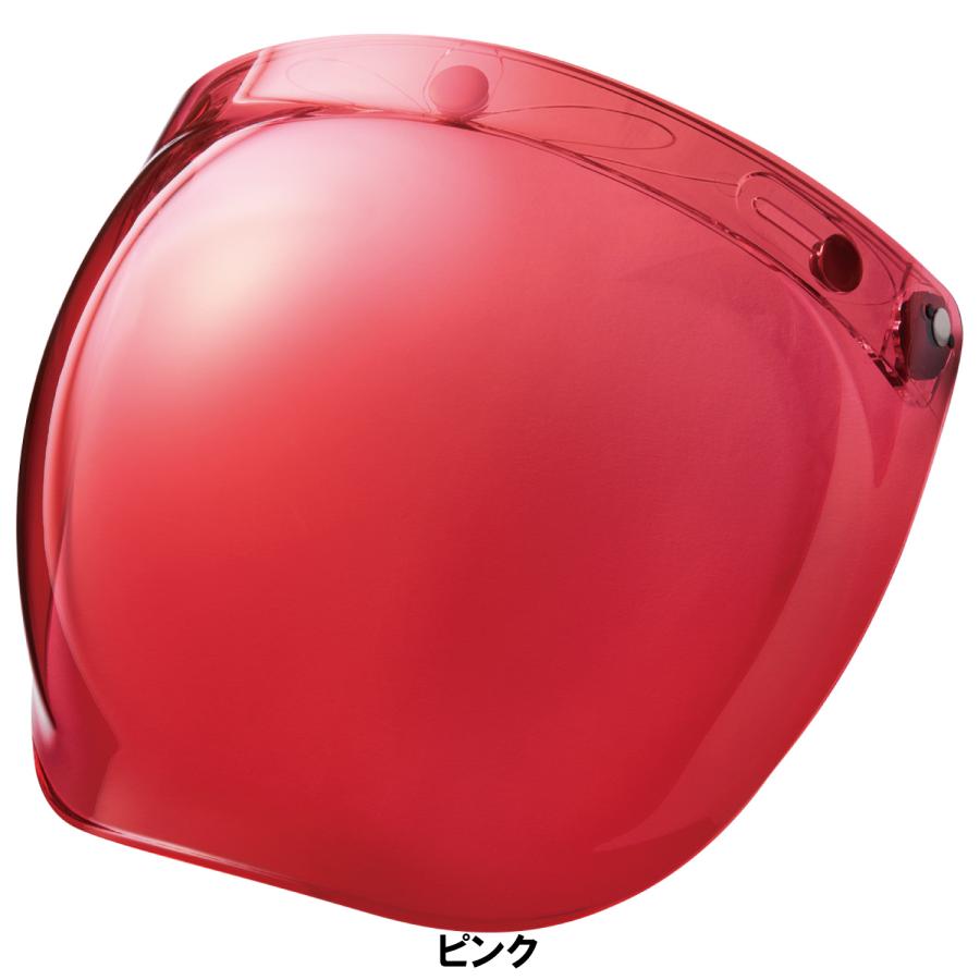 EXTRA SHIELD 山城 バブルシールド ジェットヘルメット ミラー EXTRA