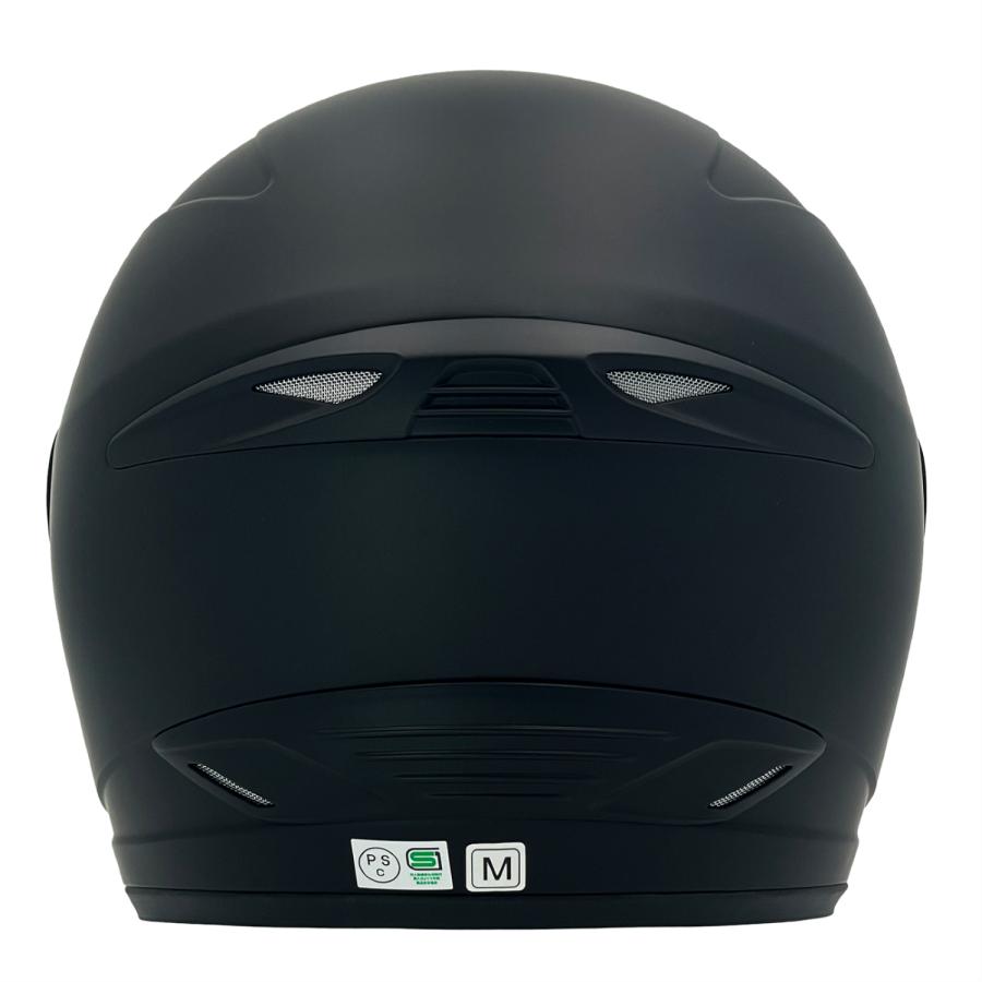 山城（YAMASHIRO） バイク用 ジェット ヘルメット YH-004 ブラック
