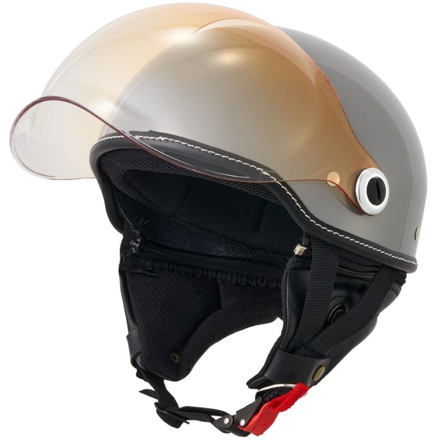 B.E.V. MARCHEL 半帽ヘルメット マルシン Marushin バイク用 シールド付き ハーフ ヘルメット 半ヘル