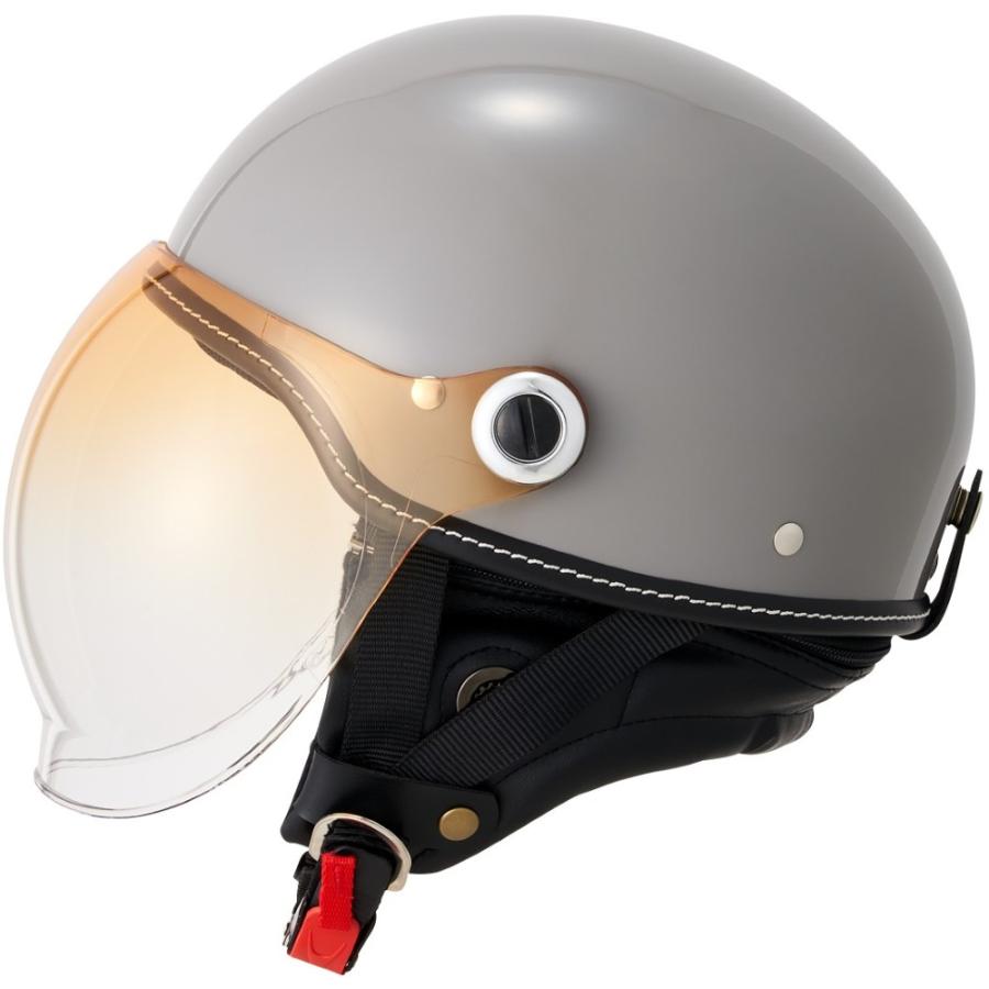 マルシン Marushin バイク用 シールド付き ハーフ ヘルメット 半ヘル
