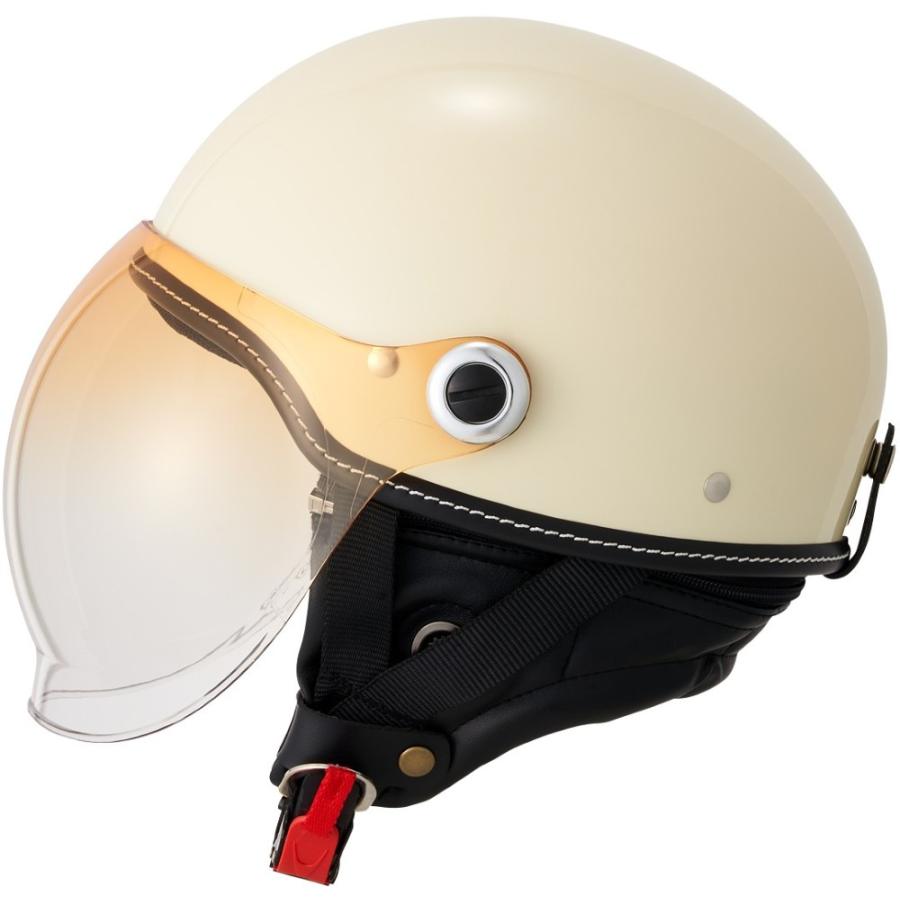 マルシン Marushin バイク用 シールド付き ハーフ ヘルメット 半ヘル