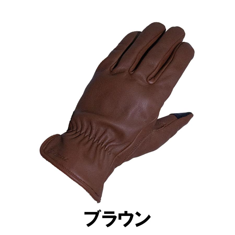 山城（YAMASHIRO） Ideal アイディール バイク用 レザーグローブ