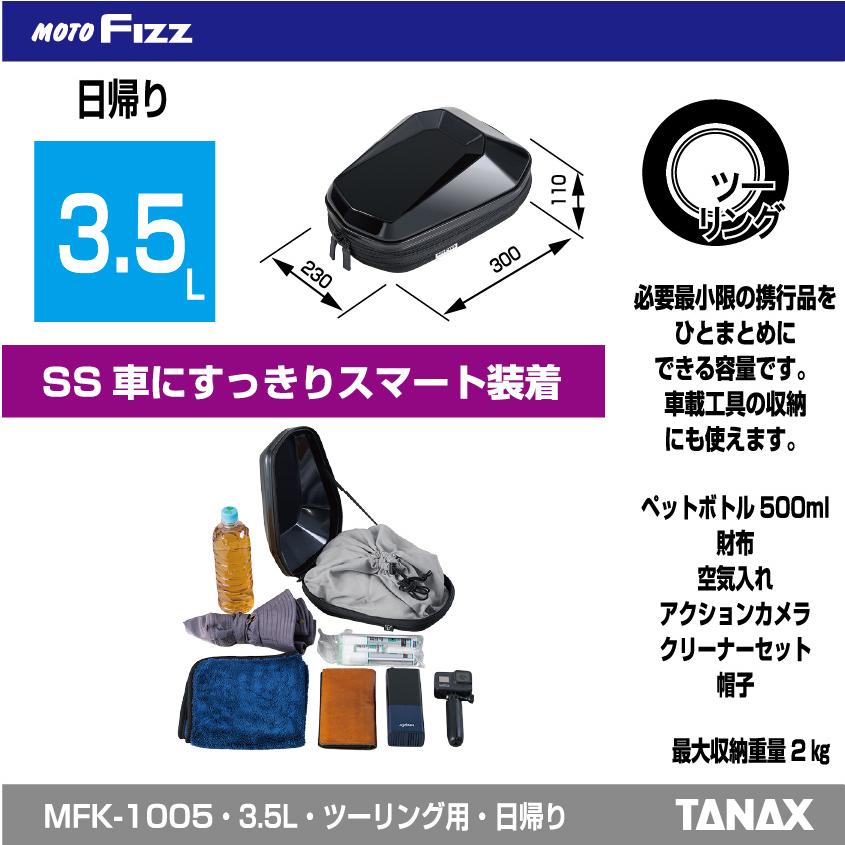 TANAX（タナックス） バイク用バッグ シートバッグ シェルシートバッグ