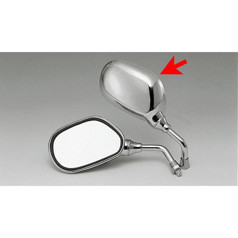 KIJIMA（キジマ） 15日クーポン配布 バイク用 ミニミラー クローム