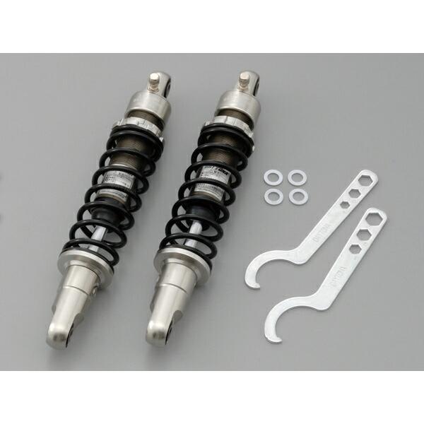 デイトナ DAYTONA バイク用 レーシングリヤショック アルミリアクッション 285mm ブラックスプリング モンキー/ゴリラ用 69078