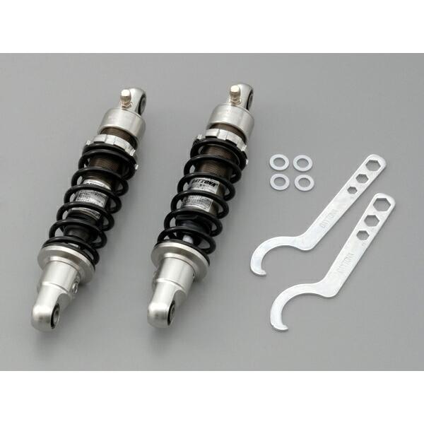 デイトナ DAYTONA バイク用 レーシングリヤショック アルミリアクッション 240mm ブラックスプリング モンキー/ゴリラ用 70283
