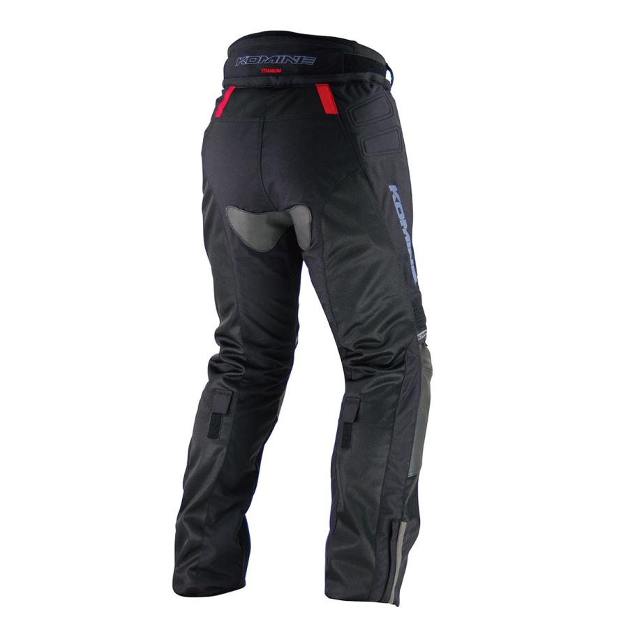 コミネ（Komine） バイク用 パンツ Pants PK-712 チタニウムレザー