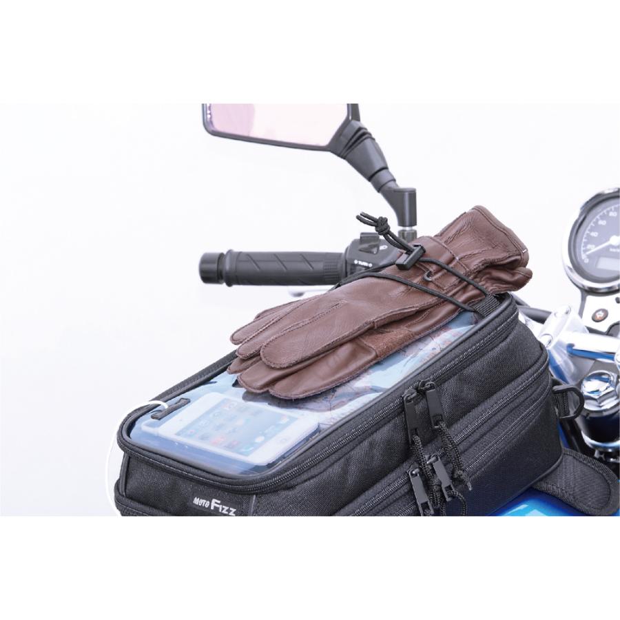 タナックス TANAX スマートタンクバッグL モトフィズ(MOTOFIZZ) ブラック MFK-178 容量9-17L｜moto-zoa｜11