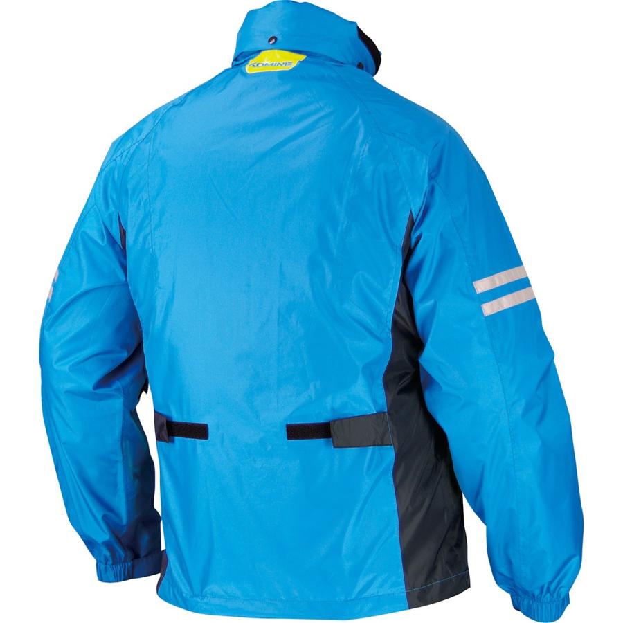 KOMINE レインジャケット L青　新品　未使用品です コミネ（Komine） バイク用 防水 レインスーツ レインギア Rain gear