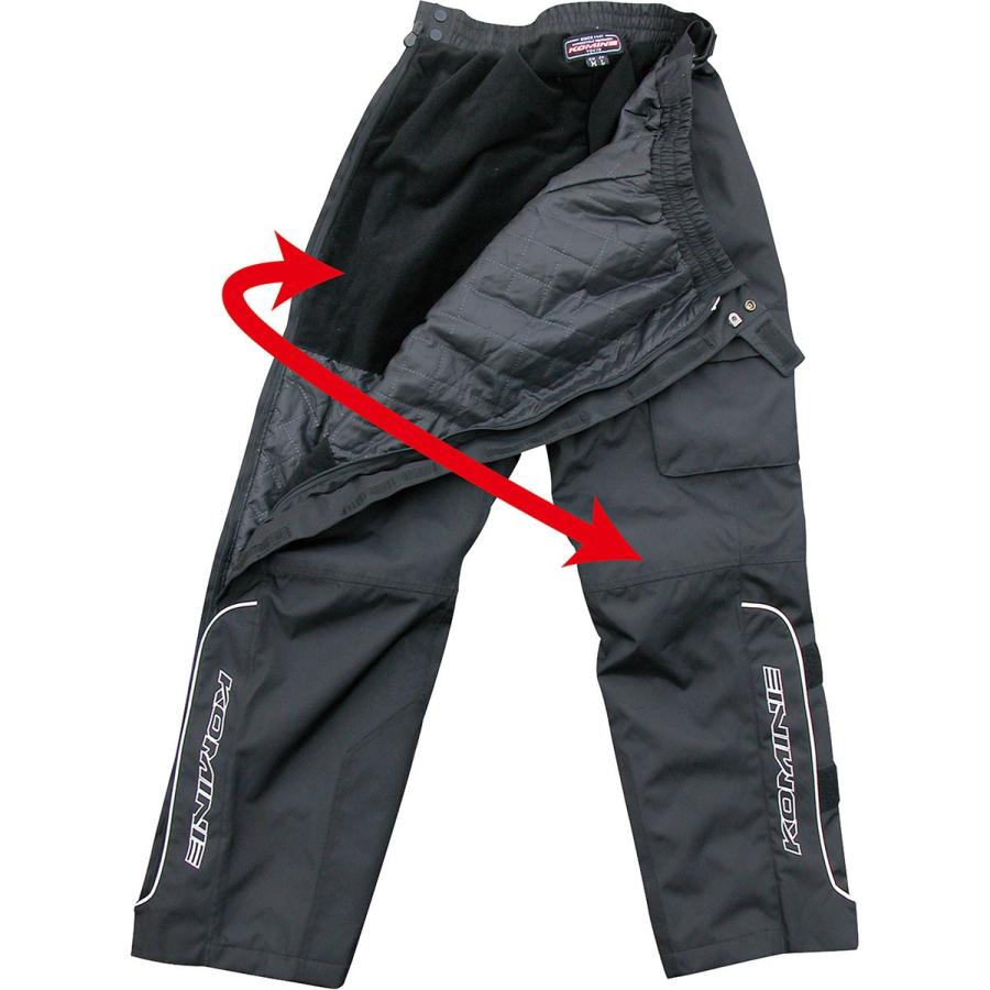 コミネ（Komine） バイク用 パンツ Pants PK-908 ウインターオーバー